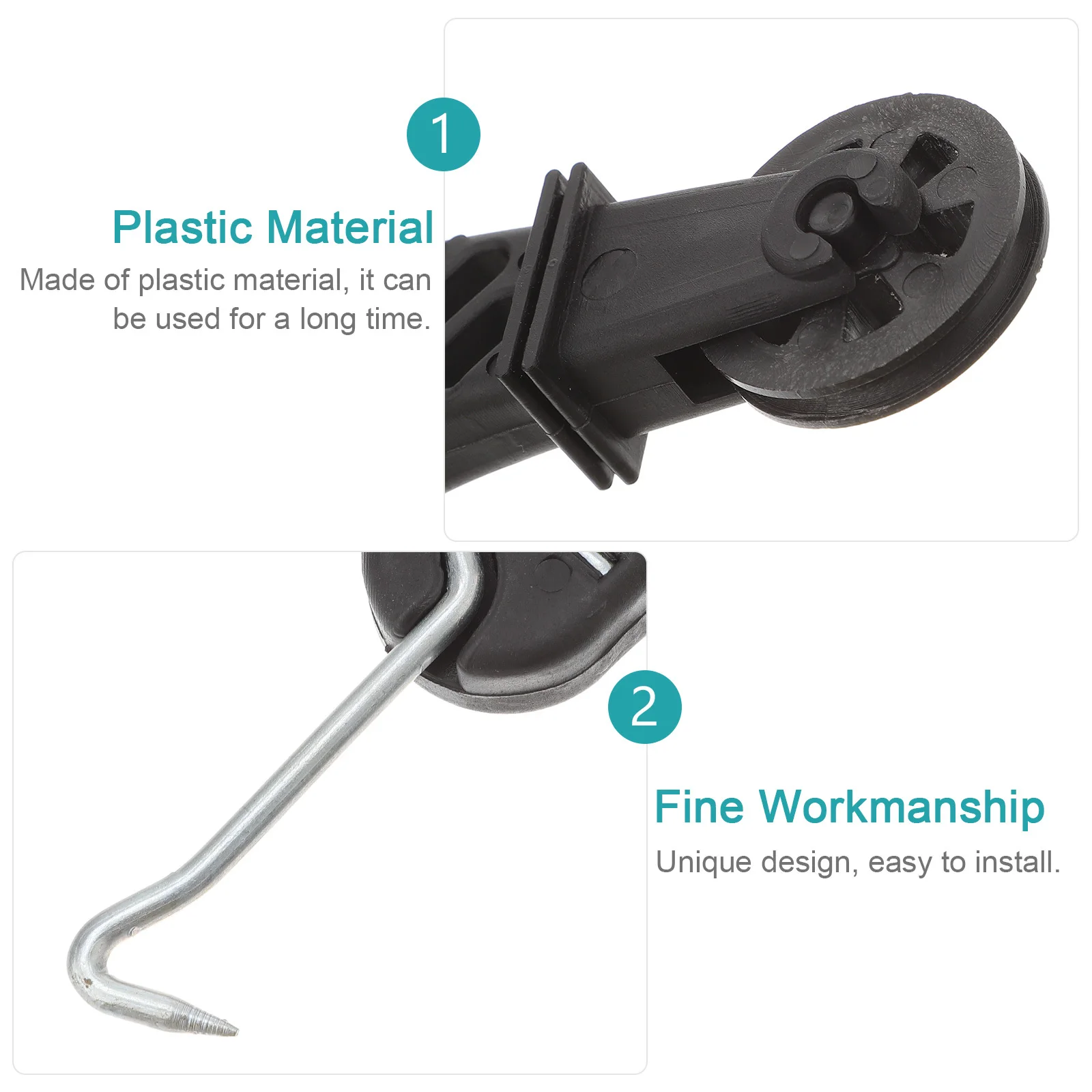 

2Pcs Screen Door Repair Tool Portable Rolling Hook Sturdy Structure Unique Design for Efficient Installation Screen Roller Tool