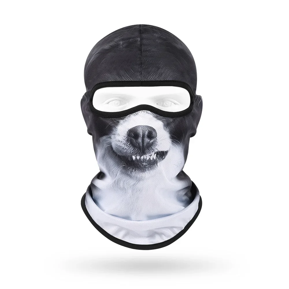 3D Cat Balaclava, Multifunctional Scarf, Animal Printed Head Cover, Motorcycle Full Face Cap, Hood Mask, Cycling Headgear Hat, - Image 4