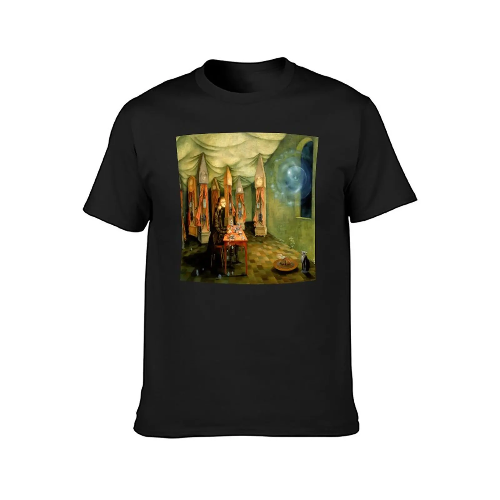 Revelation of The Watchmaker, by Remedios Varo T-Shirt blacks tops customizeds Blouse mens big and tall t shirts