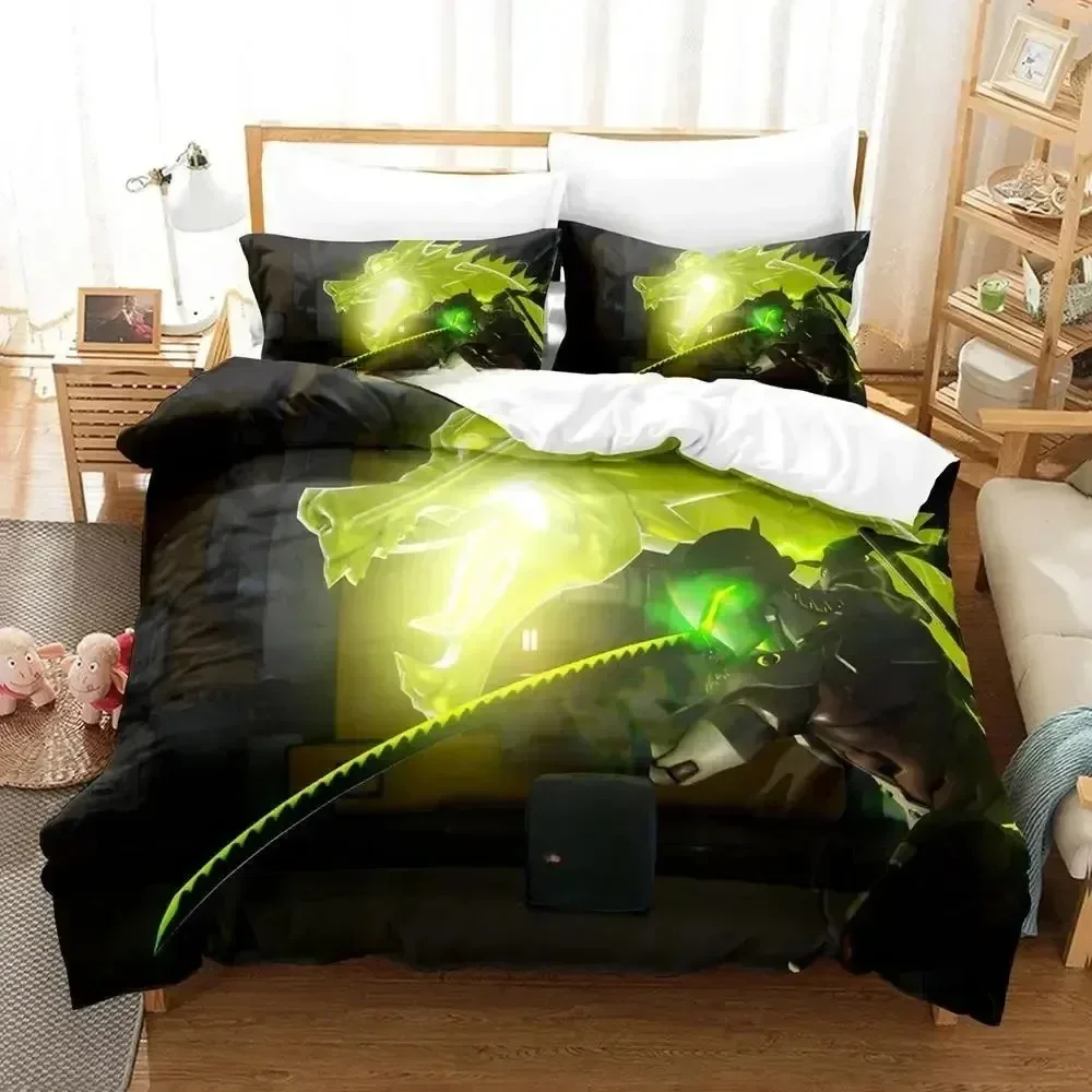 Game Cool Dragon Blade Genji by Bedding Set Bedroom Soft Modern Bedspreads Comefortable Duvet Cover Quilt Cover And Pillowcase