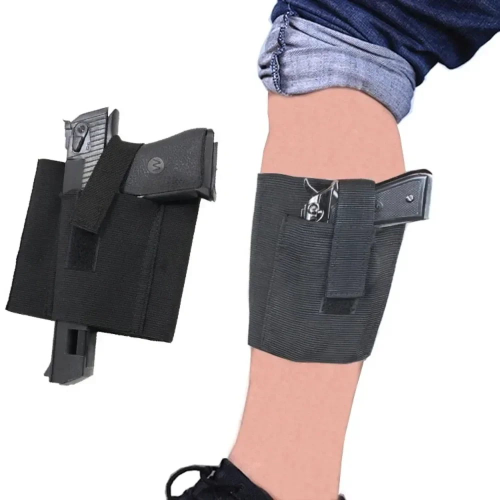 Concealed carry Ankle Holster Right Left Holster Fits Ruger LCP Glock 42 43 36 26 S&W Bodyguard .380 .38 Similar Size Handguns