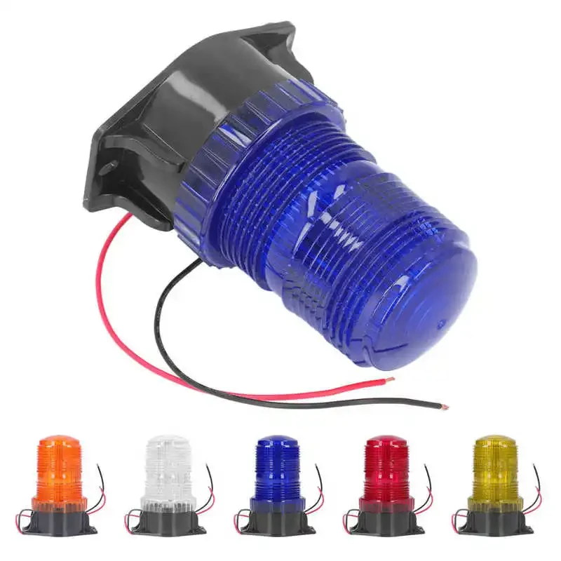 12V 24V LED Strobe Light For Truck Ultra Visible Safety Warning Flashing Light For Emergencie Durable Roof Top Flashing Lamp