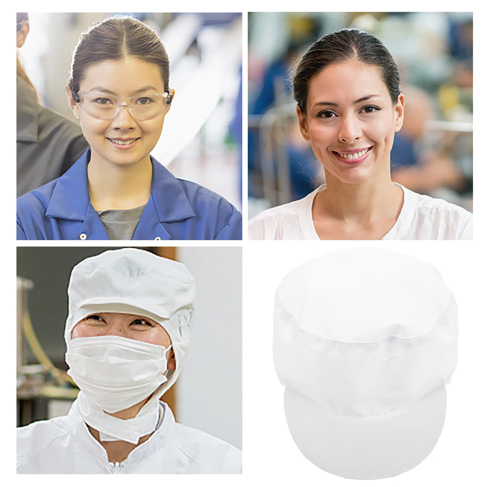 Gorro de Chef de producción de alimentos delicado, gorro de cocina ligero y transpirable, gorro de cocinero para restaurante, para panadería y cafetería