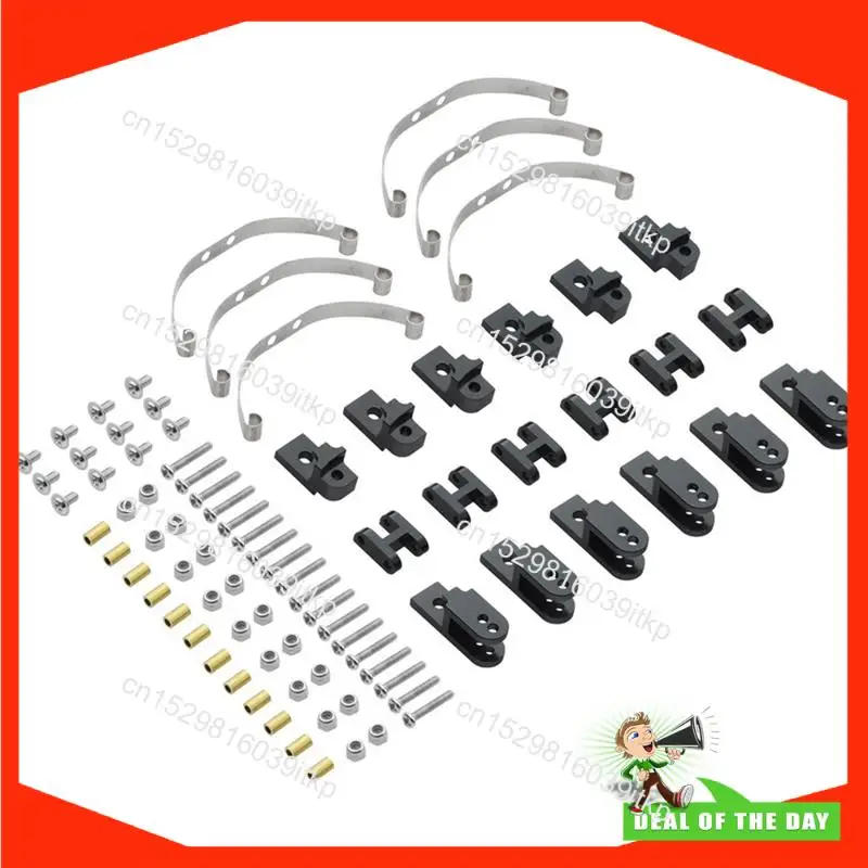 أغسطس 6X6 الصلب ورقة الربيع تعليق مجموعة امتصاص الصدمات ل WPL B16 B36 MN-77 Q60 Q63 Q64 FY004 6WD RC ترقيات السيارات