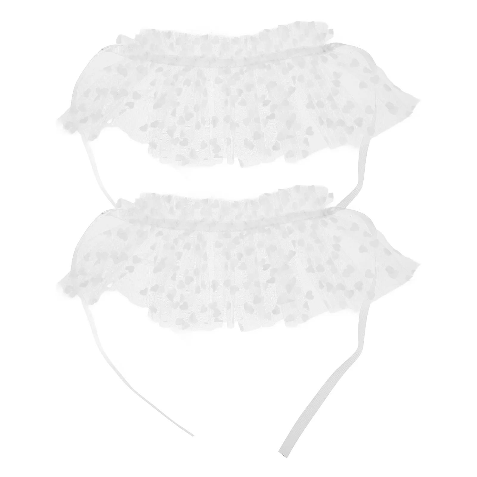 1 زوج النساء الأصفاد المعصم الكفة ديكور انفصال الأكمام إكسسوارات أنيقة لفساتين البلوزات بلايز البلوزات النساء الأصفاد