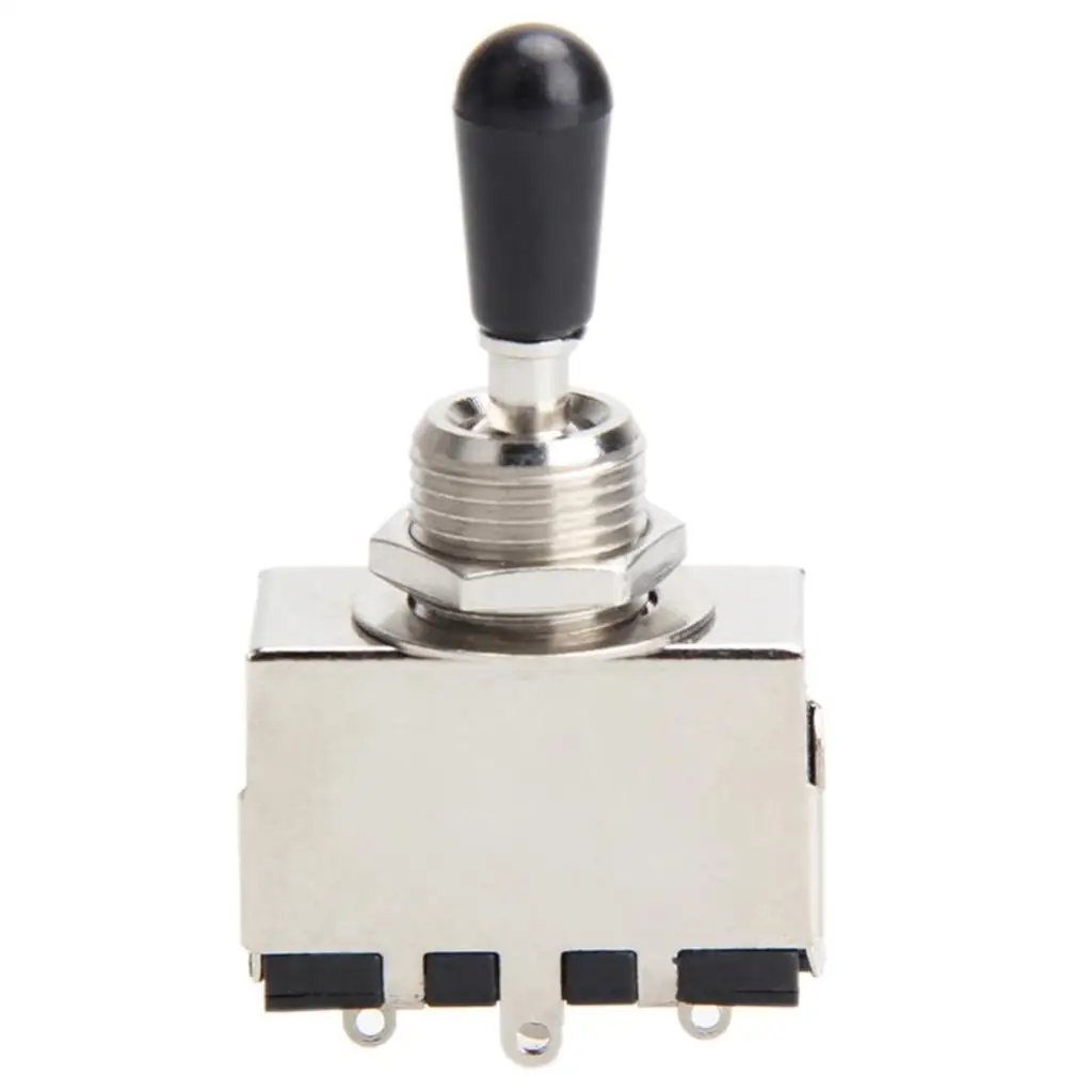 Sealed 3 Way Toggle Switch Durable Guitar Replacement Switch for Electric Guitar Pickup Control