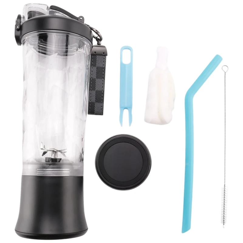 Portable Blender Blender For Shakes And Smoothies With 6 Blades Mini Blender 20 Oz For Kitchen Home Travel