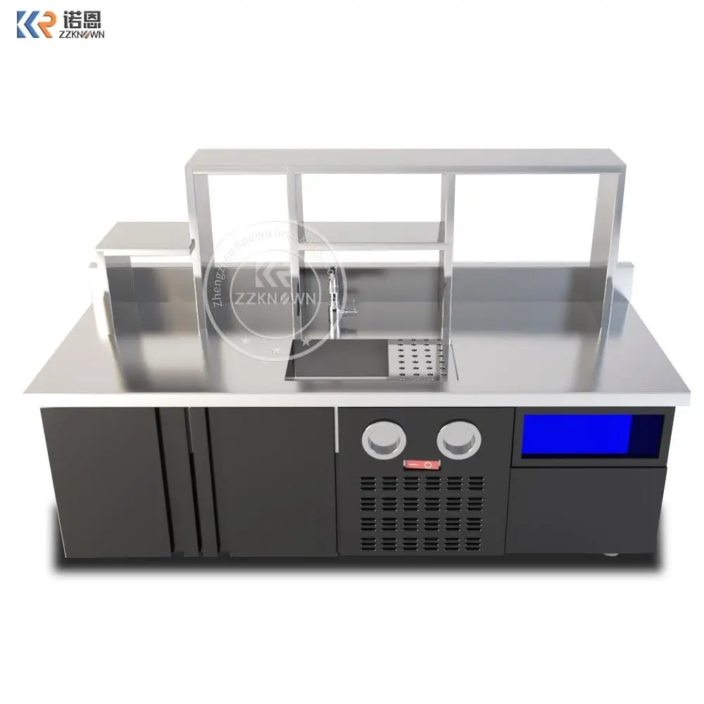 家庭用または紅茶用のステンレス鋼野菜機,2m,黒色,冷蔵庫,コーヒーまたは家庭用家具