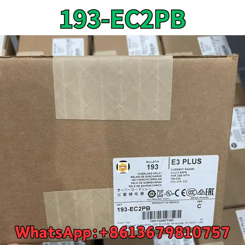 

New Relay 193-EC2PB Fast Shipping