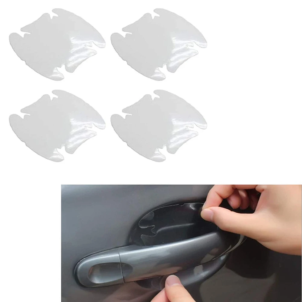 Durable Universal Transparent Invisible Car Door Handle Protective Film Anti Scratch Guard For Vehicle Paint Surface Protection
