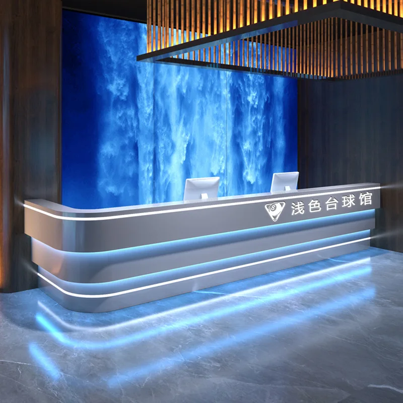 

Ночной клуб в индустриальном стиле, стойка регистрации отеля, гостиничный бильярд, стойка регистрации, КТВ-бар, касса, стойка красоты