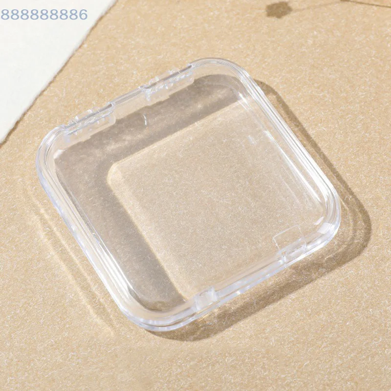 [B]Nail High-end Storage Jewelry Necklace Display Gift Box 1 Piece New Style Nail Art Storage Box Transparent Packaging Box view 3