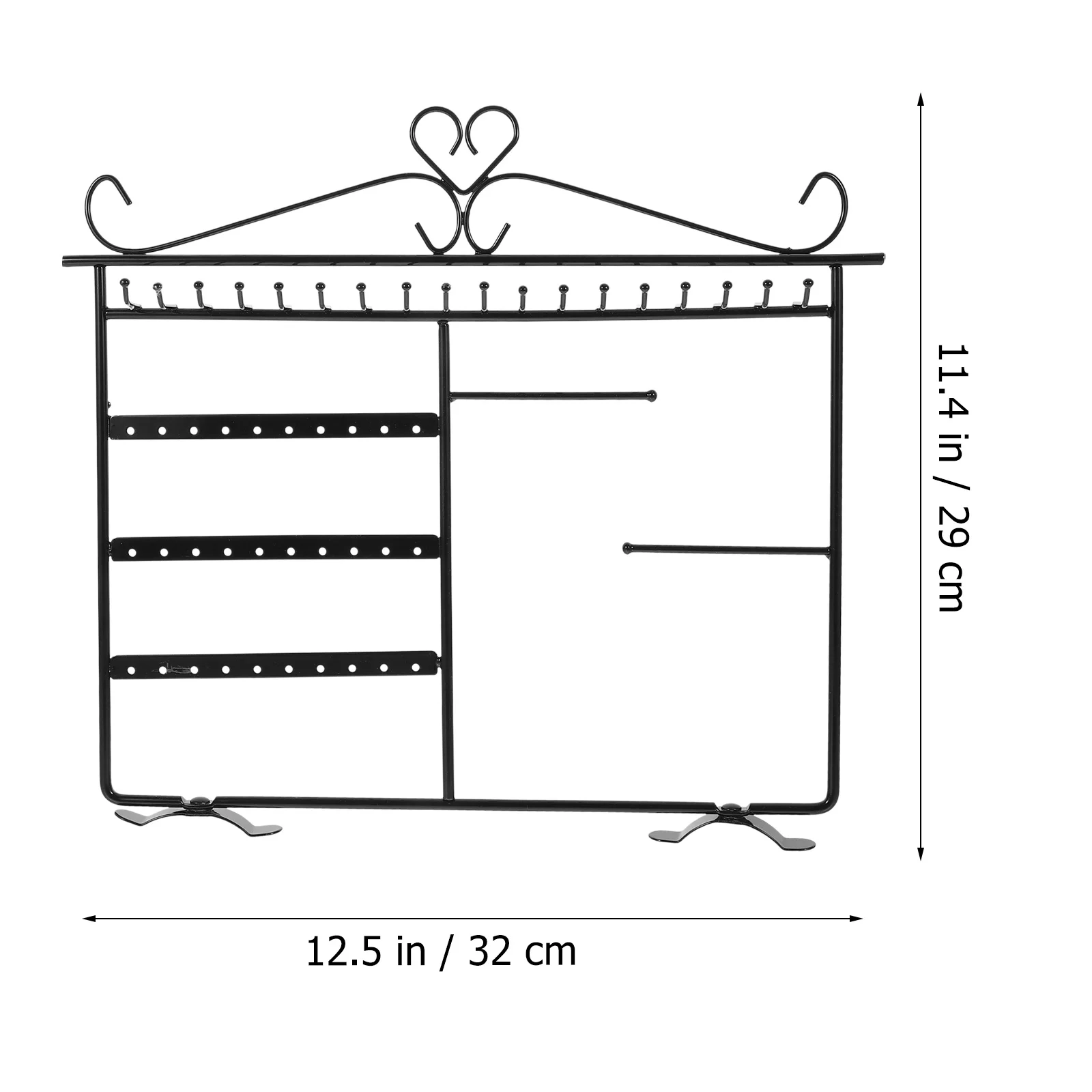 

Multifunctional Jewelry Display Stand Household Earring Storage Rack Organizer Ear Studs Display Rack Durable Premium Material