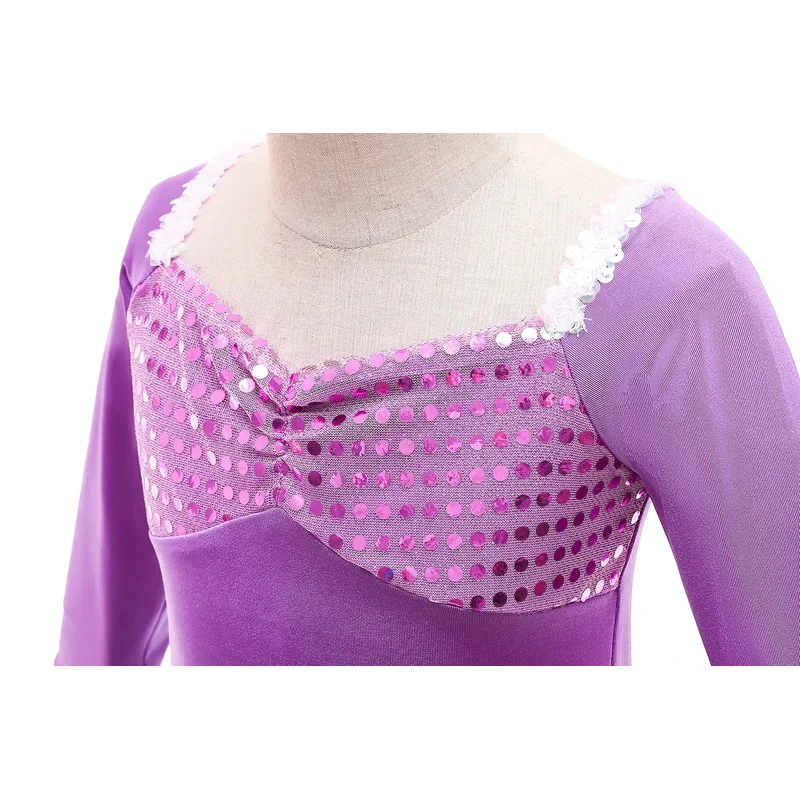 Little Mermaid Dress Mermaid Ariel Princess Dress Kids Costume For Girls Cosplay Children Carnival Birthday Party Purim Clothes