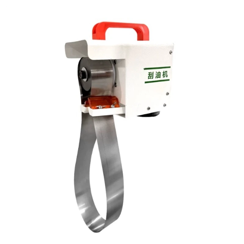 Steel Belt Oil Skimmer for Machine Tool Coolant Tank, Industrial Oil Water Separator for Metalworking Fluids