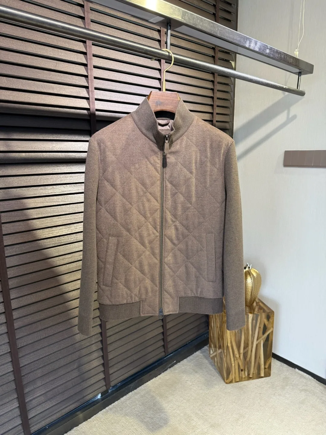 

Busin Faion Pure Color Stand Collar Men's Casual Patchwork Jaet Coat Autumn Winter New Arrival MHTO Stand Fit Wo...