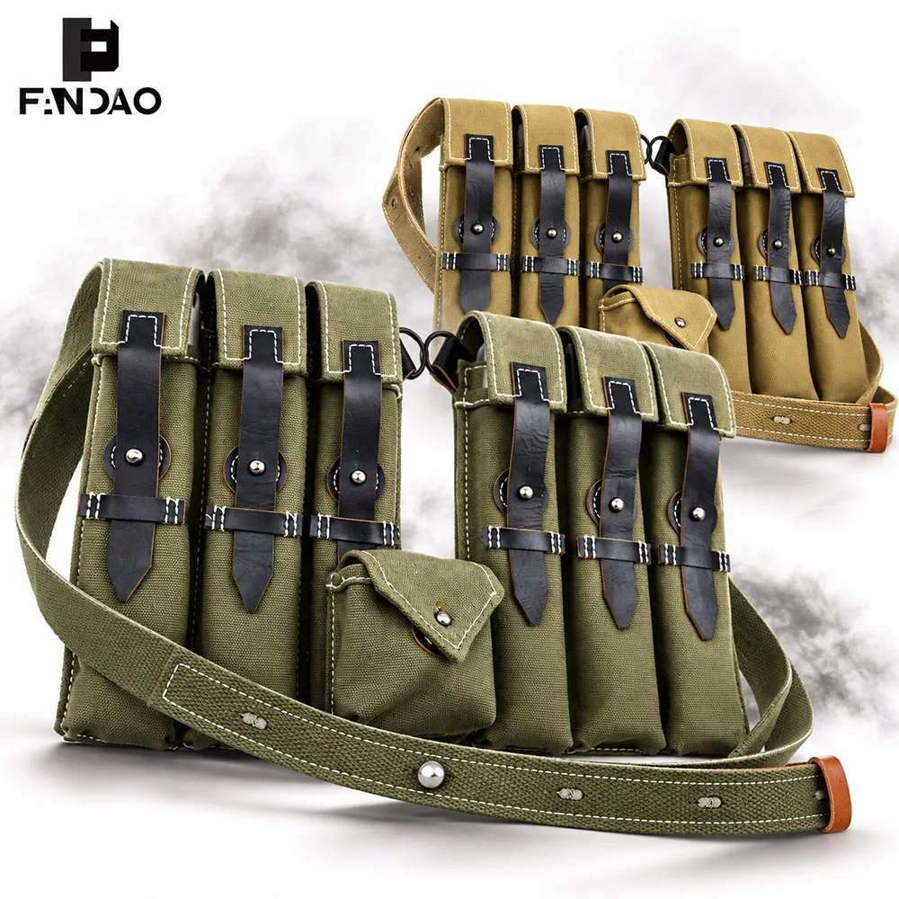 wwii-german-dak-mp38-mp40-magazine-pouch-set-desert-canvas-triple-ammo-pouches-with-leather-straps-for-wargame-cos-role-play