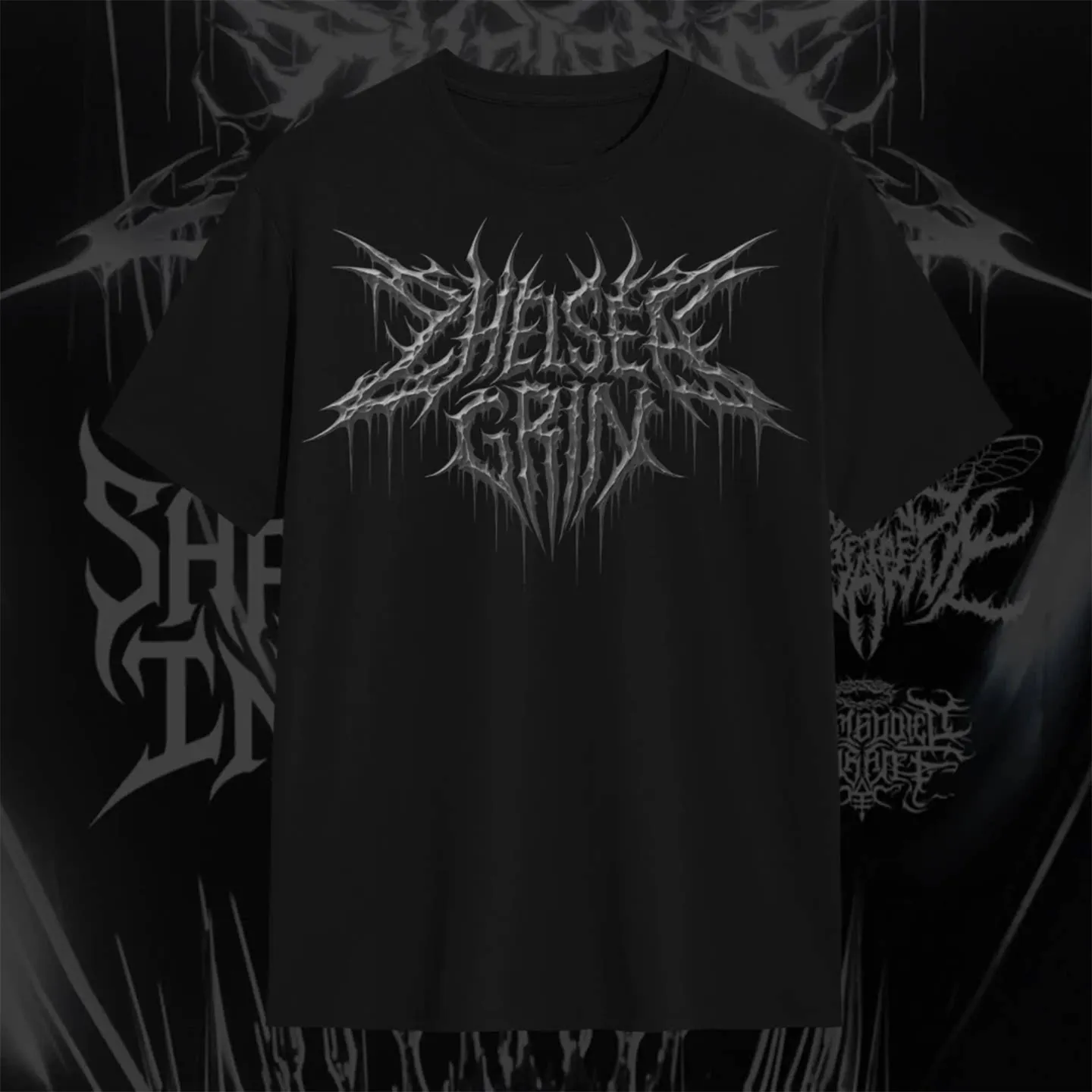 Chelsea Grin Dead Core Band Dark Rock Casual T-Shirt Men's and Women's Luxury Brand Top