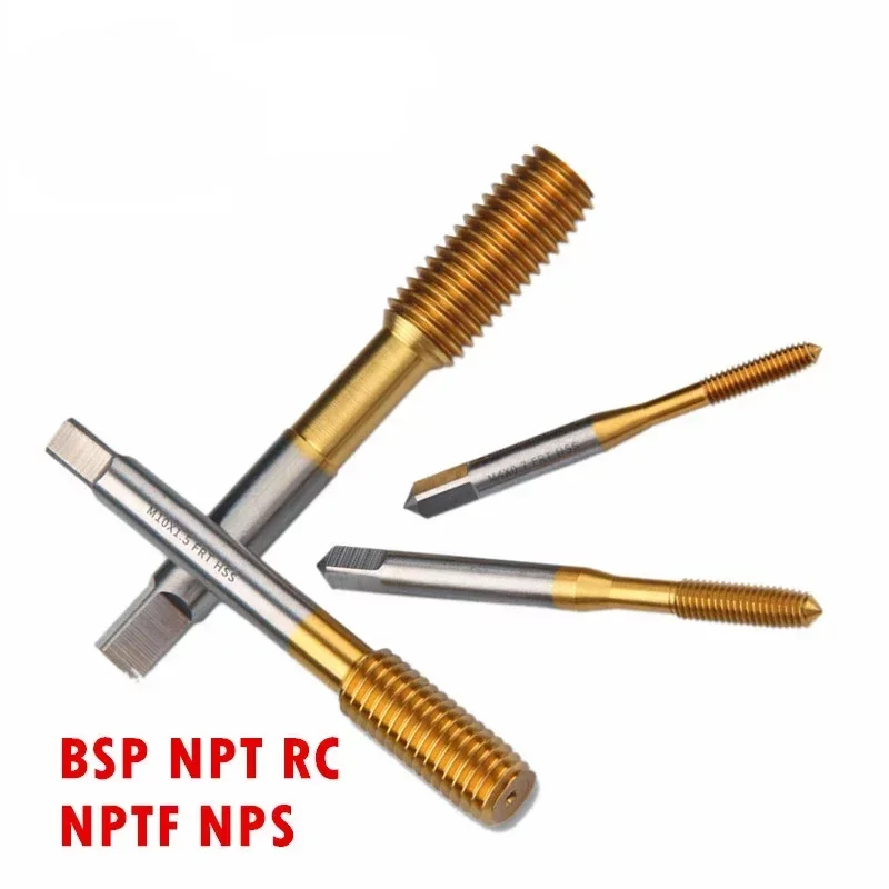 Free shipping BSP, G, NPT, RC, ZG, PT1/8 1/4 3/8 1/2 3/4 HSS Co thread forming taps flute roll flow tap / rolling extrusion taps