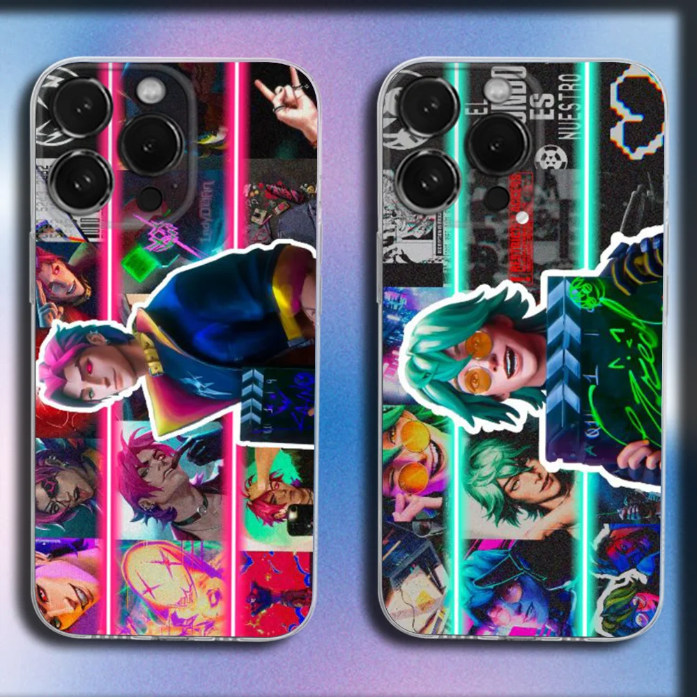 

Game Aphelios Ezreal Yone Kayn Phone Case For iPhone 16,15,14,13,12,11 Plus,Pro,Max,XR,XS,X,Plus,SE,Mini Transparent Soft Cover