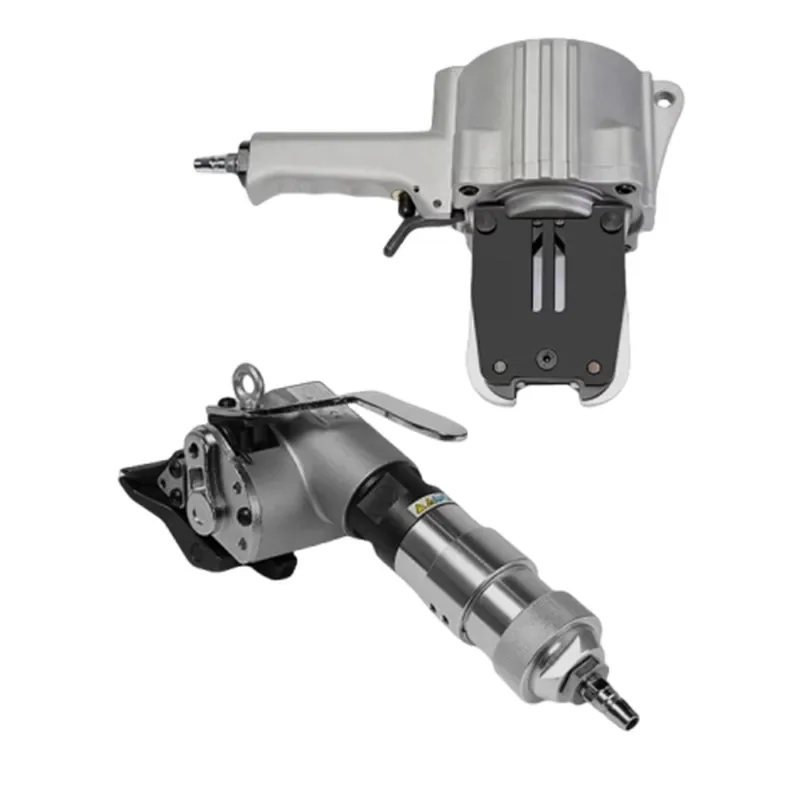 Pneumatic Steel Belt Baler Iron Belt Strapping Machine Separate Portable Locking Machine Steel Bar Tightening and Tensioning