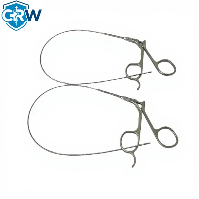 CRW Bestselling Urology Reusable Rigid/Flexible Grasping Forceps Rat-tooth Lithotomy Forceps for Endoscopic Surgery