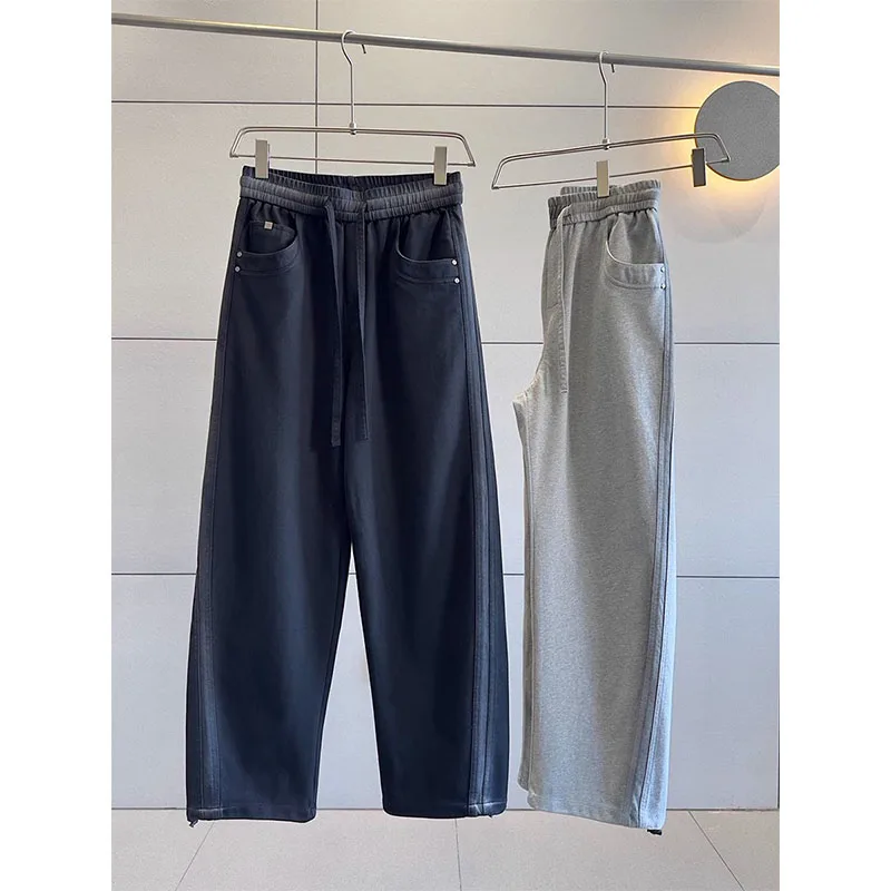 

Loose Banana Pants plus Size Casual High Waist Straight Leg Wide Leg Scythe Pants ex Teenager Summer Comfortable Breathable