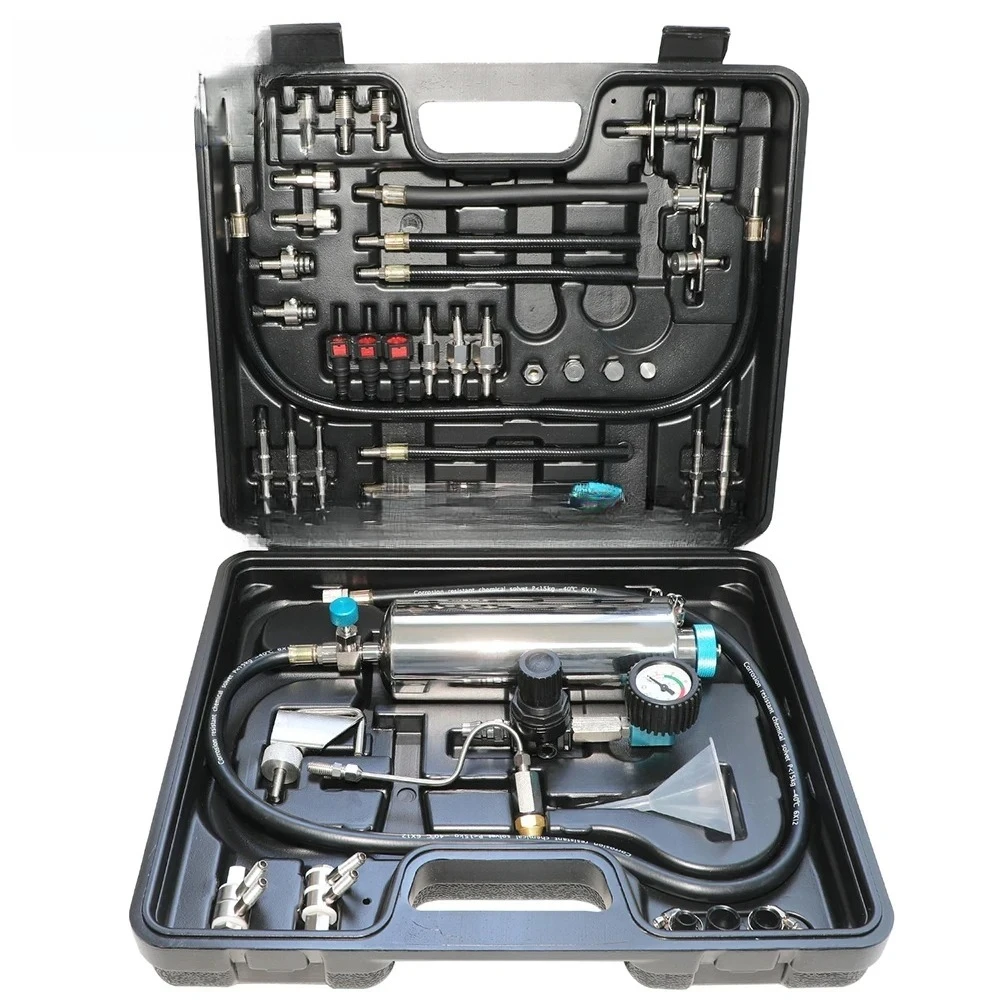 Fuel Injector Cleaner Kit and Tester with for Petrol EFI Throttle Petrol