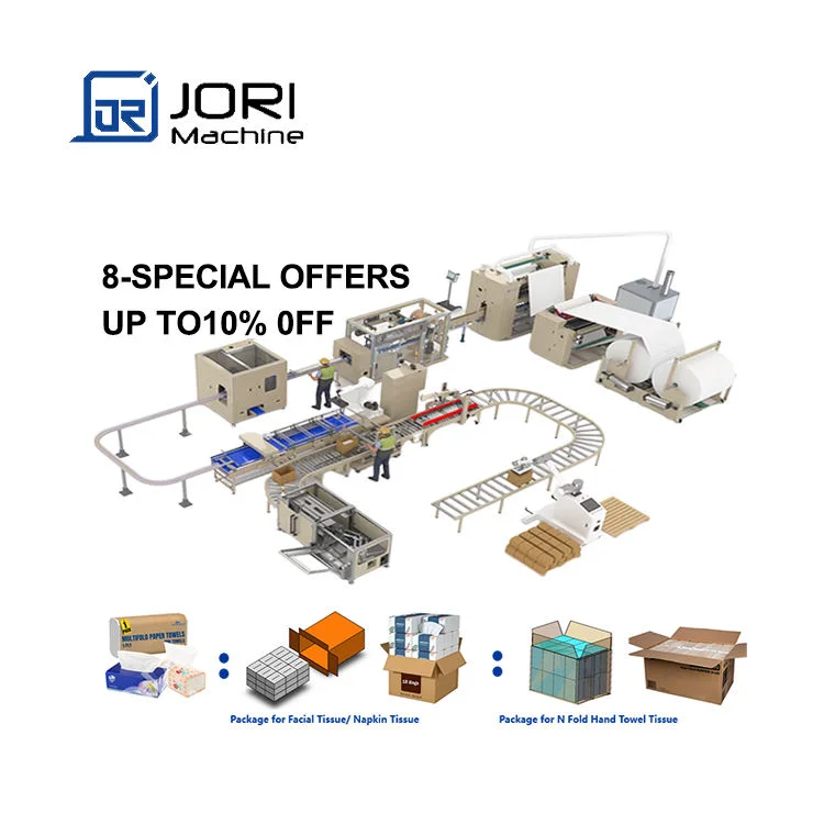 Automatic Winding Tissue Paper Making Machine PLC Control High Capacity 100m/min for Toilet Napkin Facial Tissue Production Line