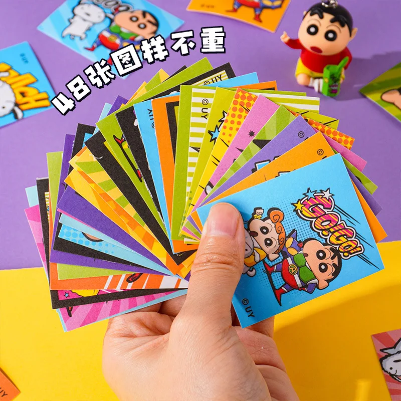 Crayon Shin-chan Doudou Stickers Cartoon Cute Various Patterns Portable Landscaping Handmade DIY Stickers