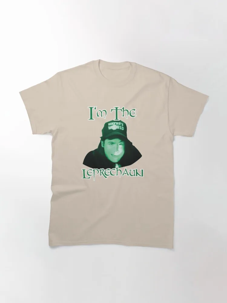 I'M The Leprechaun Classic T-Shirt Custom Aldult Teen Unisex Digital Printing Tee Shirts Funny Art Streetwear Cartoon Tee Xs-5Xl