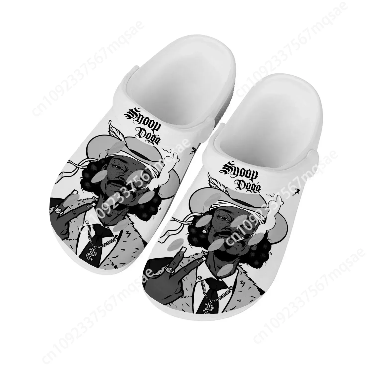 

Snoop Dogg Rap Home Clog Mens Women Youth Boy Girl Sandals Shoes Garden Bespoke Customized Breathable Shoe Beach Hole Slippers