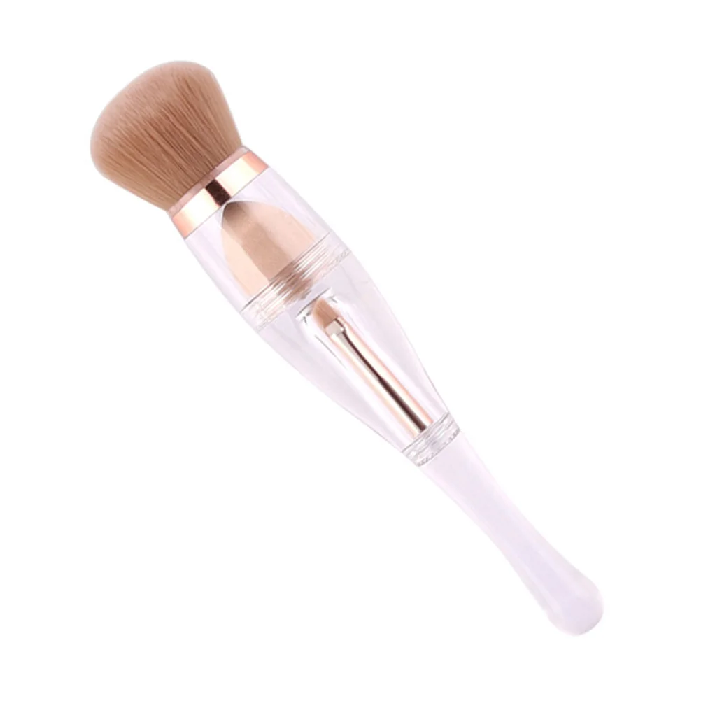 1 conjunto de uma escova de maquiagem portátil branco combinação kit de ferramentas de design suprimentos de maquiagem acessórios femininos