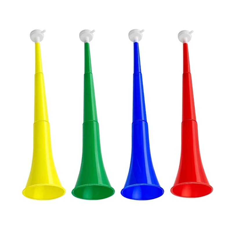 Plastic Loud Sound Cheering Trumpets Football Game Cheerleading Props Noise Makers for Sports Games, Team Spirit, and 69HD
