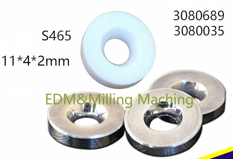 

Wire EDM Machine Part S465 Tungsten Steel Ceramic Cut Line Blade 3080689 3080035 11x4x2mm For CNC Spark AWT Machine Service