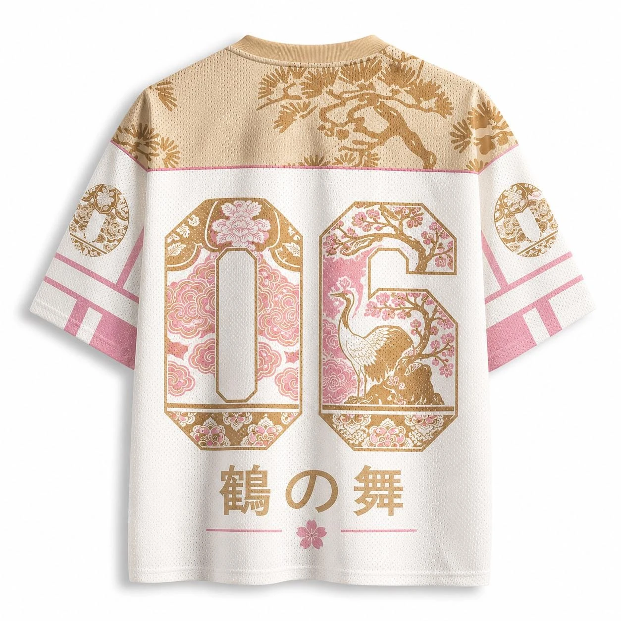 2026 Summer Fashion New Retro Fun Crane Dance Fairy Tree 3D Printed Quick Drying T-shirt Casual Loose V-neck T-shirt Large