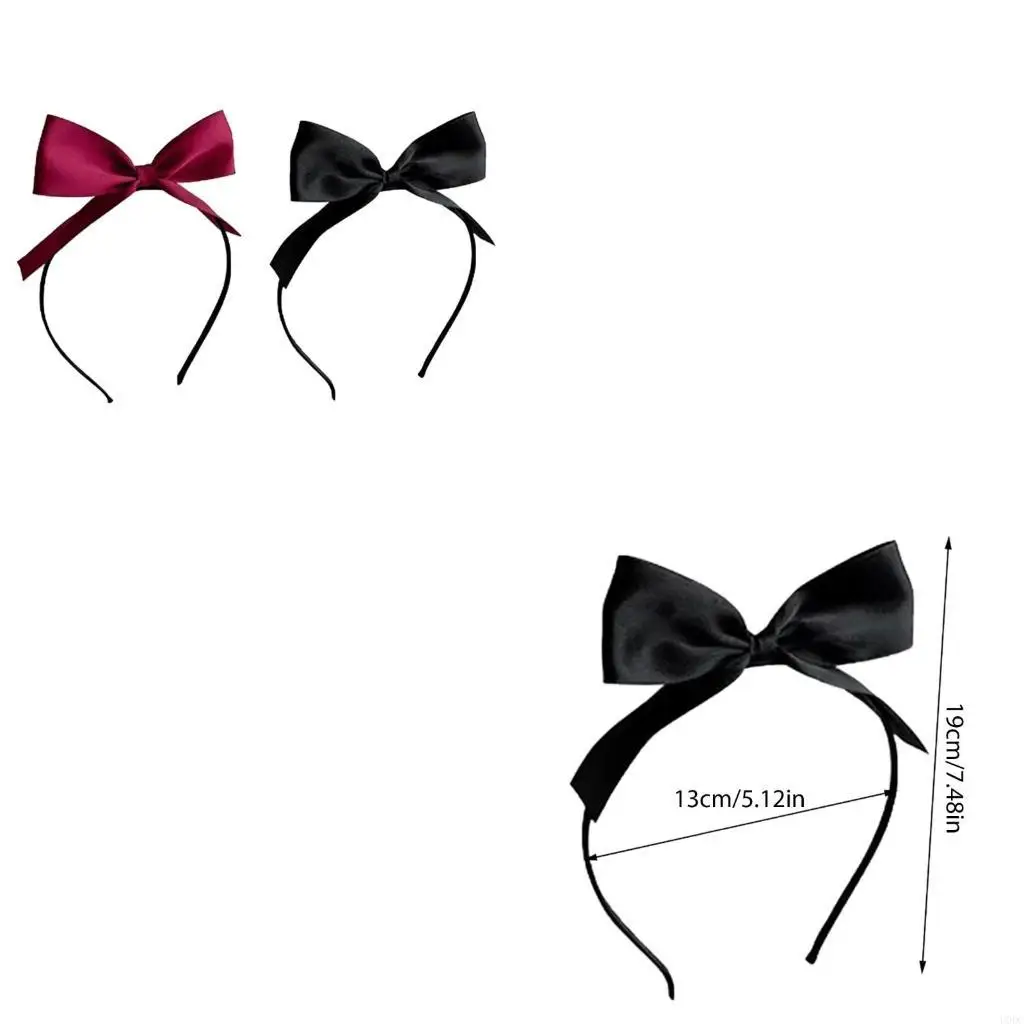 

Trendy Bows Hair Band Bowknot Hairband Children Christmas Ears Headbands Y166