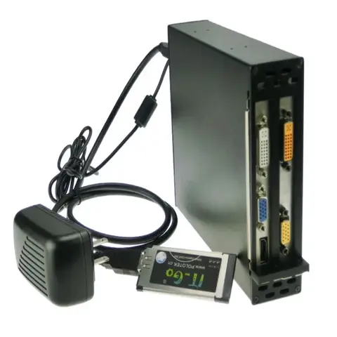 Expresscard 34 To 2 PCIe 16x Slots Adapter Laptop Express Card 54 Connect PCI Express Sound Card Network Card Graphics