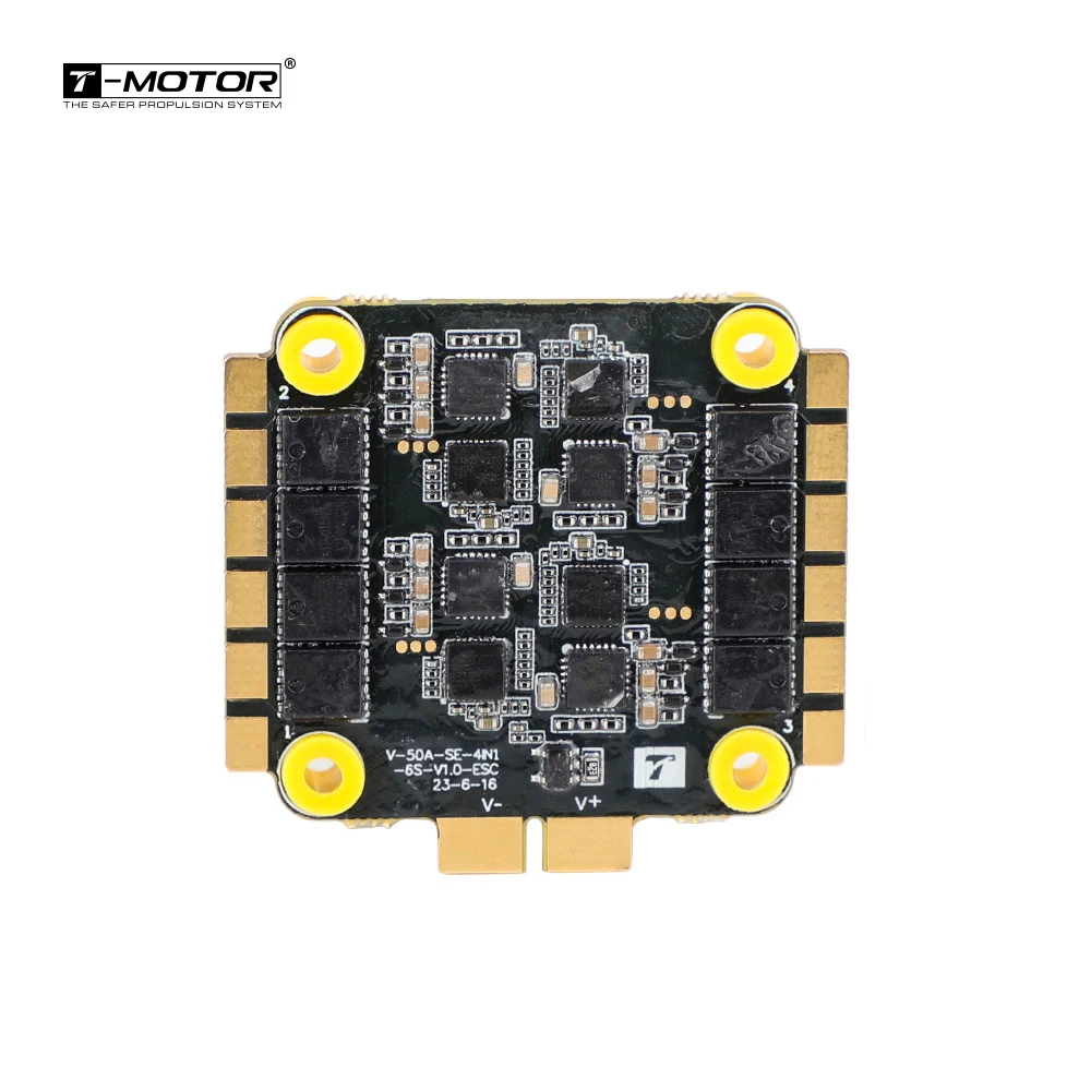 T-MOTOR F7 Stack-Velox CINE F7 FC+V50A SE 4-in-1 ESC MCU: STM32F722