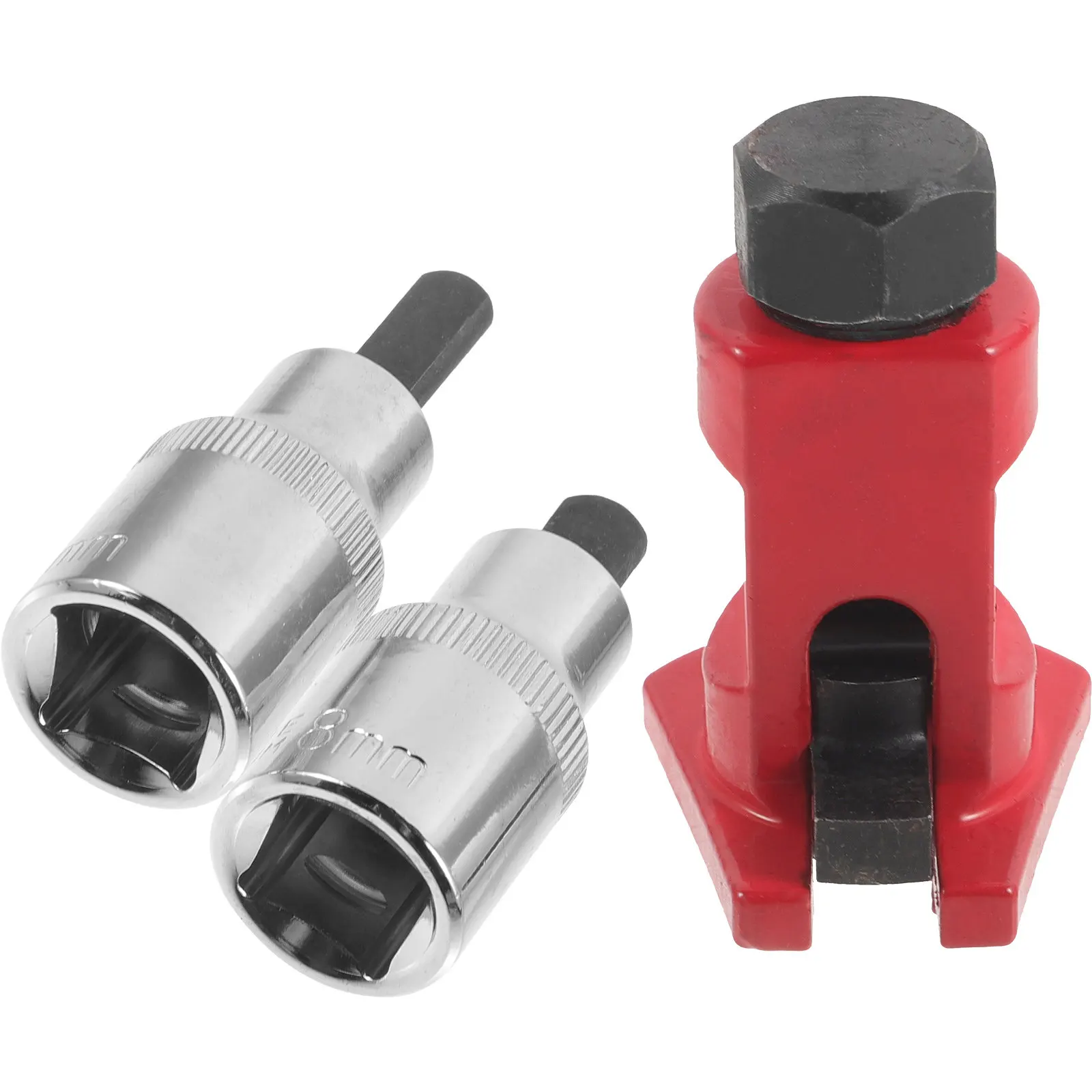 3Pcs Strut Spreader Tool Heavy Duty Suspension Arm Strut Nut Socket Automotive Tool for Vehicle Maintenance Repair