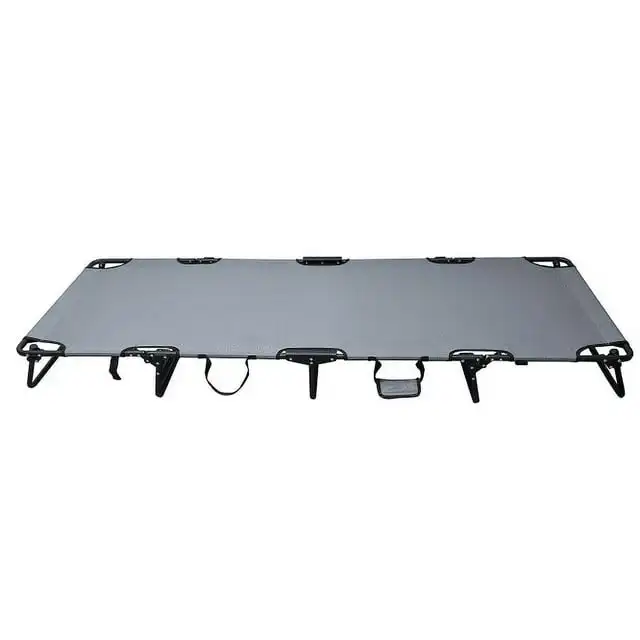 

Ozark Trail Camping Folding with Easy Setup Cot, Gray, Adult, 75.6in X 25 in X 8.46in, Polyester