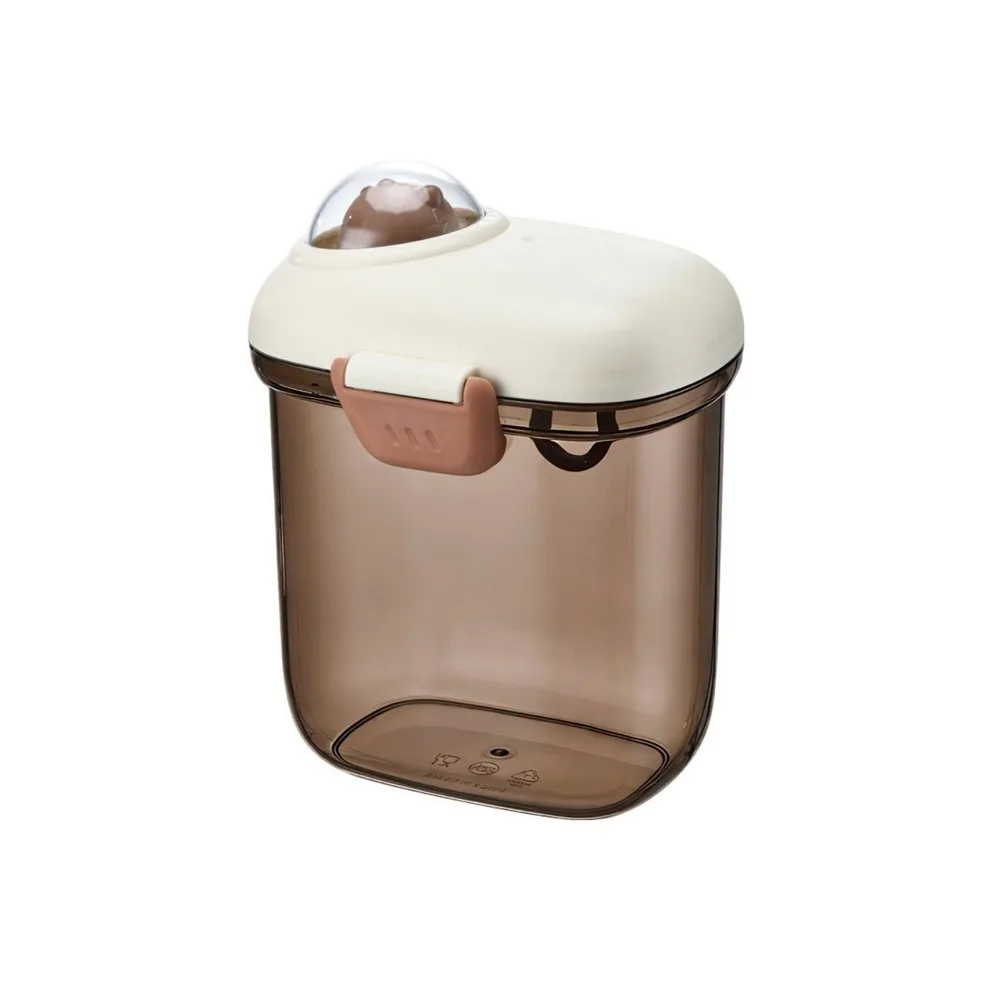 Food Grade Baby Formula Storage Canister Sealed Large Capacity Formula Dispenser with Spoon Moisture-proof Milk Powder Jar