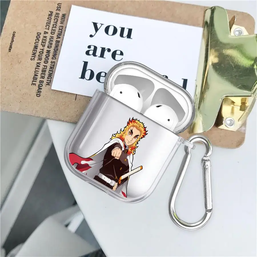 Anime Rengoku K-Kyoujurou Case For Airpods 2 1 3 4 Pro3 Pro2 Pro Clear Earphone Cases Cover - view 5