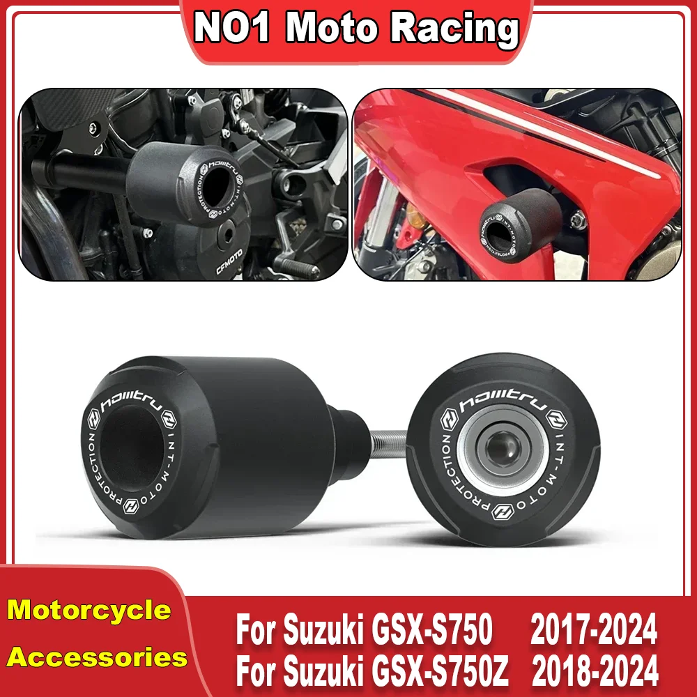 

Motorcycle Frame Sliders Crash Protector For Suzuki GSX-S750 2017-2024 / GSX-S750Z 2018-2024