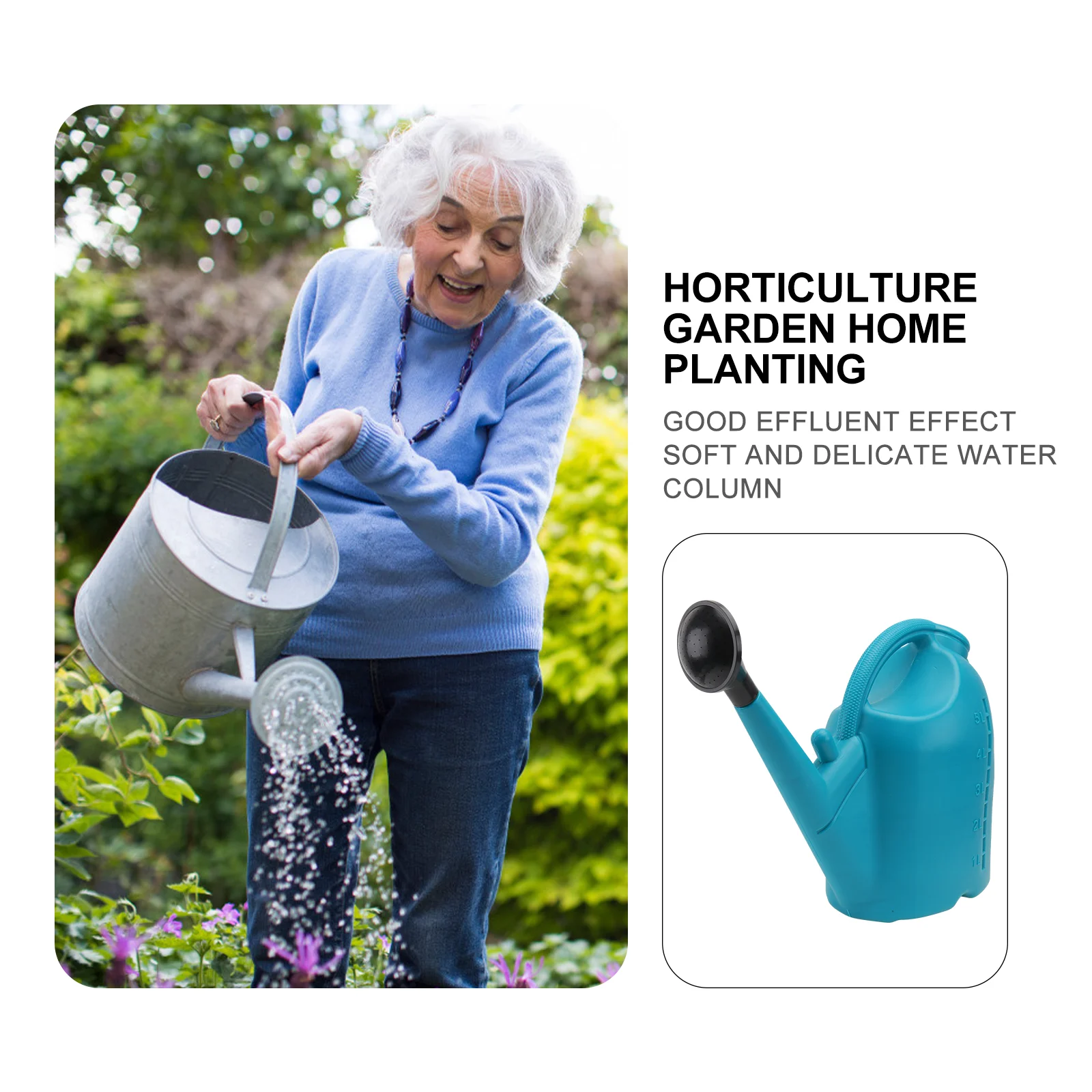 

Garden Water Bucket Watering Flowers Pot Spray Bottle for Plants Sprinkling Can Indoor