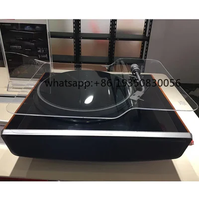 Multifunctional High End Record Player W/3 Speed Bt FM Radio and Built in Speaker Vinyl Technics 1200 Turntable view 5