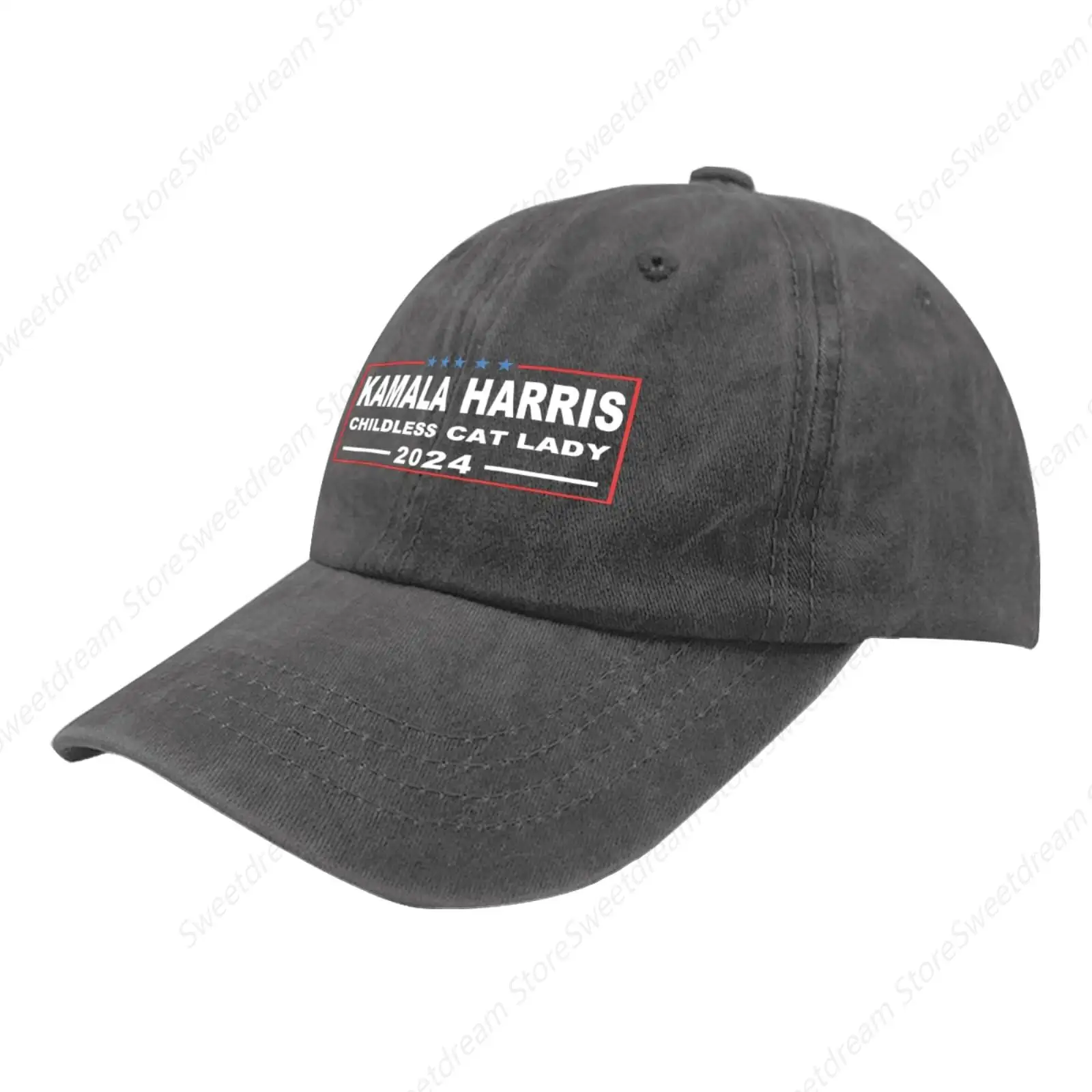 Kamala Harris Hat Kamala Harris Hat Kamala Harris Childless Cat Lady 2024 Hat