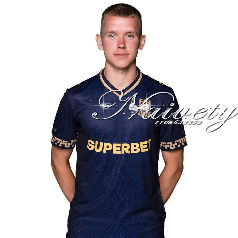 2026 جديد بولندا كرة القدم للرجال جيرسي تنفس شبكة ليش بوزنا مروحة الطبعة المألوف التجفيف السريع جيرسي الأطفال تي شيرت #2