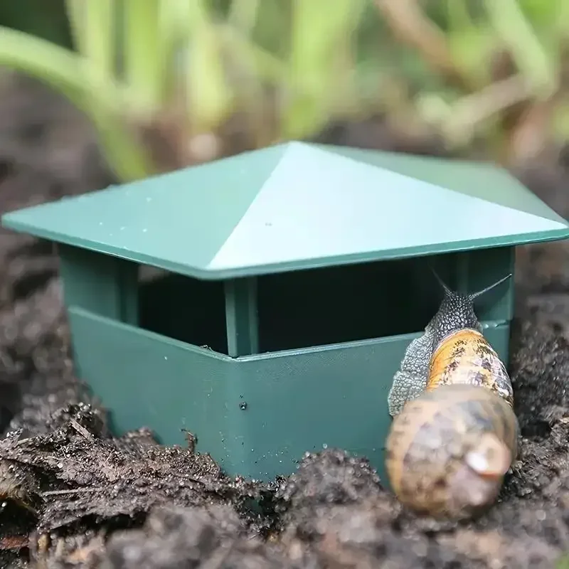 

[High-Quality Snail Trap] Durable High-Quality Snail & Slug Crawler Trap - Safe Cage Vegetables Flowers Insect Trap Garden New
