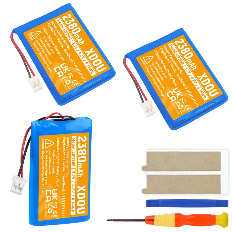 Game Console Battery 3.7V/2380mAh LIP1472 LIP1859 for Sony PlayStation 3 SIXAXIS, PS3, CECHZC1E CECHZC1U CECHZC1J CECHZC1H